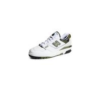 New Balance BB550DOB 550 Uomo, White Dark Olivine Black Bb550dob EU 40.5
