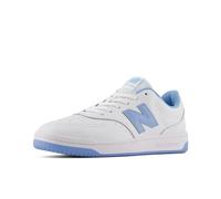 New Balance Unisex BB80 in Bianca/Blu, Leather, Taglia 40.5