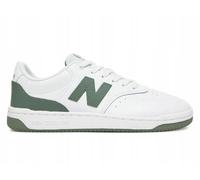 NEW BALANCE BB80GRL BB80 Uomo, White-Green EU 45