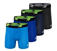 New Balance Boxer da Uomo, Nero (st)/Pigmento (HL)/Bullone/Team Royal, S
