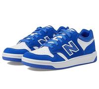 New Balance Boy's 480 V1 Lace-Up Sneaker, Marine Blue/White, 3 Little Kid