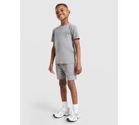 New Balance Bubble T-Shirt/Shorts Set Children, grigio