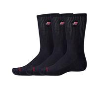 Calze New Balance Patch Logo Crew nero puro (3 paia) - S