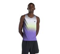 NEW BALANCE Canotta da running da uomo Race Day Ultra Light Printed viola | L