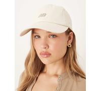 New Balance - Cappellino bianco sporco con logo One Size