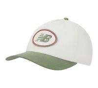 New Balance 5 Panel A Frame Cap Bianco