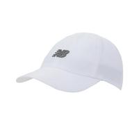 Cappellino New Balance 6 Panel Performance V 2.0 bianco puro nero