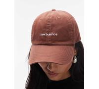 New Balance - Cappellino marrone lineare One Size