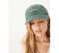 New Balance - Cappellino verde slavato con logo lineare One Size