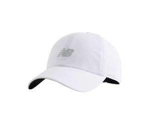 New Balance - Cappello da running con asciugatura rapida - 47 Clean Up Ultimate Run Hat White - Bianco