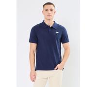 New Balance - Cotton Pique Polo Blu - Abbigliamento S Blu