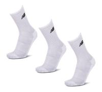 New Balance Crew 3 Pack Unisex - Calze Bianco - Taglia 35-38 - Algodón White 35-38