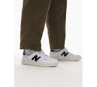 New Balance Sneakers T500, Bianco/nero, 11.5 Women/10 Men