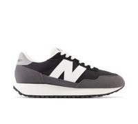 New Balance Donna 237 in Nero/Grigio/Bianco, Pelle Scamosciata/Rete, Taglia 37.5