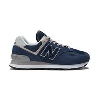 New Balance Donna 574 Core in Blu/Bianca, Pelle Scamosciata/Rete, Taglia 36.5
