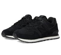 New Balance Donna 574 V2, Nero/Nero Metallico, 36.5 EU