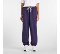 New Balance Donna Athletics French Terry Jogger in Viola, Cotone, Taglia L