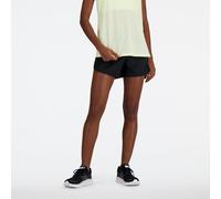 New Balance Donna Athletics Mesh Short in Nero, Taglia M