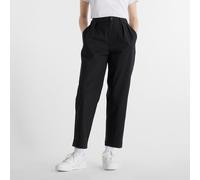 New Balance Donna Boylston Twill Tapered Pant in Nero, Twill di Cotone, Taglia 2XL