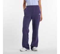 New Balance Donna Interlock Pant in Viola, Maglia di Poliestere, Taglia S