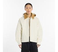 New Balance Donna LNY Woven Jacket in Beige, Nylon, Taglia L
