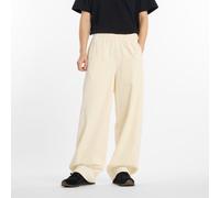 New Balance Donna LNY Woven Pant in Beige, Cotone, Taglia XS