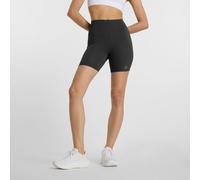 New Balance Donna NB Harmony High Rise Short 6" in Nero, Maglia di Poliestere, Taglia XS