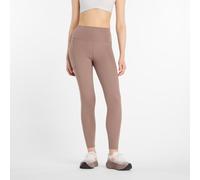 New Balance Donna NB Harmony Pocket High Rise Legging 25" in Marrone, Maglia di Poliestere, Taglia XL