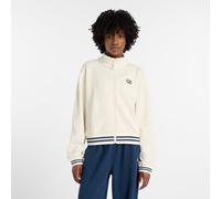 New Balance - Post Season Pique Track Jacket Bianco - Abbigliamento M Bianco