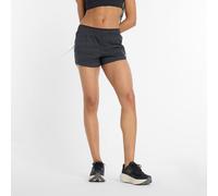 New Balance Donna RC Reflective Short 3" in Nero, Politessuto, Taglia M
