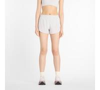 New Balance Donna RC Ultra Light Split Short 3" in Grigio, Politessuto, Taglia L
