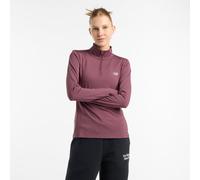 New Balance Donna Script Quarter Zip in Viola, Politessuto, Taglia XL