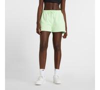 New Balance Donna Sport Essentials French Terry Short in Verde, Cotone, Taglia M