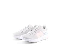 New Balance Dynasoft 578 V1 - Scarpe da corsa unisex per bambini, Materia grigia/Shell Rosa/Cielo luminoso, 4 Big Kid
