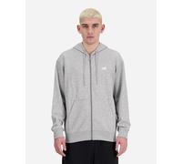 New Balance Essential Small Logo M - Felpa - Uomo - Grigio L