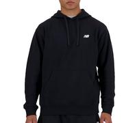 New Balance Felpa da Uomo con Cappuccio Small Logo Nera Taglia L Codice MT41508BK Nero