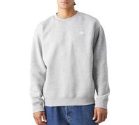 New Balance Felpa da Uomo Girocollo Small Logo Grigia Taglia L Codice MT41507AG