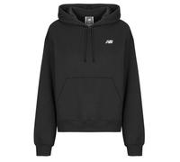 New Balance Felpa SMALL LOGO HOODIE in Nero EU S