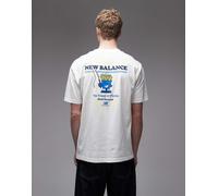 New Balance - Fish and Chips - T-shirt bianca-Bianco M