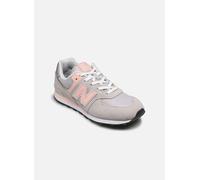 Scarpe New Balance 574 Core grigio chiaro rosa chiaro junior - 36