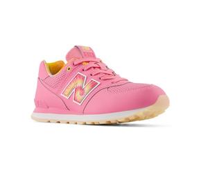New Balance GC574KP 574 Uomo, Signal Pink, EU 37