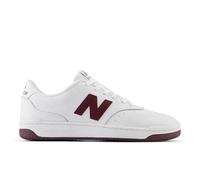 New Balance Generale Bb80 Running Sport Lifestyle Scarpe, Bianco/Borgogna, 38.5 EU