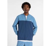 New Balance - Giacca bomber elasticizzata blu shoreline L