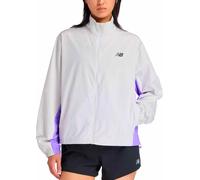 New Balance - Giacca da trail running - Fast Days Jacket Grey Matter per Donne in Softshell - Taglia S - Grigio