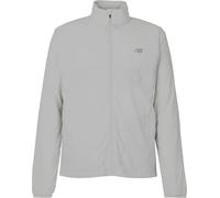 New Balance - Giacca impermeabile compatta da uomo - Athletics Reflective Packable Jacket Grey Matter per Uomo - Taglia L - Grigio