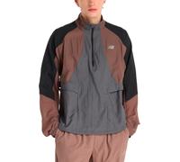 New Balance - Giacca ultraleggera idrorepellente - Better Run Water Resistant Jacket Earth Shadow per Uomo in Pelle - Taglia M - Grigio
