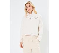 New Balance - Graphic Polar Fleece Half Zip Beige - Abbigliamento XL Beige