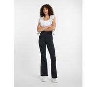 New Balance Donna NB Harmony Flare Pant in Nero, Maglia di Poliestere, Taglia M