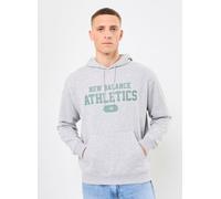 New Balance Uomo Heritage French Terry Graphic Hoodie in Grigio, Cotone, Taglia 2XL