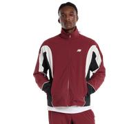New Balance In Game Woven Track Jacket male Giacche - Rosso - Poly Jersey - Foot Locker Red S